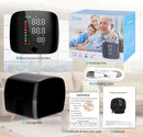Rechargeable Wrist Blood Pressure Monitor – Digital BP Meter with Smart Touch LED Display