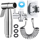 Handheld Bidet Sprayer – Stainless Steel Toilet Spray for Hygiene & Cleaning