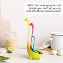 Tea Infuser & Soup Ladle Set – Cute Kitchen Accessories & Cooking Gift Idea