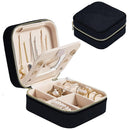 Velvet Jewellery Travel Box – Portable Organiser
