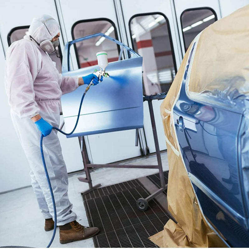 Professional Air Paint Spray Gun – 3 Nozzles & 600cc Cup - Ideal for Car Repairs & Furniture Painting
