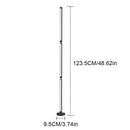 Smart LED Corner Floor Lamp – 122cm RGB Dimmable Modern Light with Remote & App Control