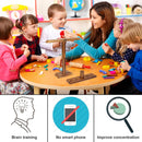 Wooden Ring Toss Drinking Game – Hook & Ring Toss with Shot Ladder