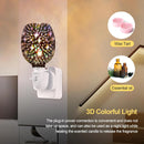 3D Glass Electric Wax Melt Burner – Aromatherapy Wax Melting Lamp & Oil Diffuser