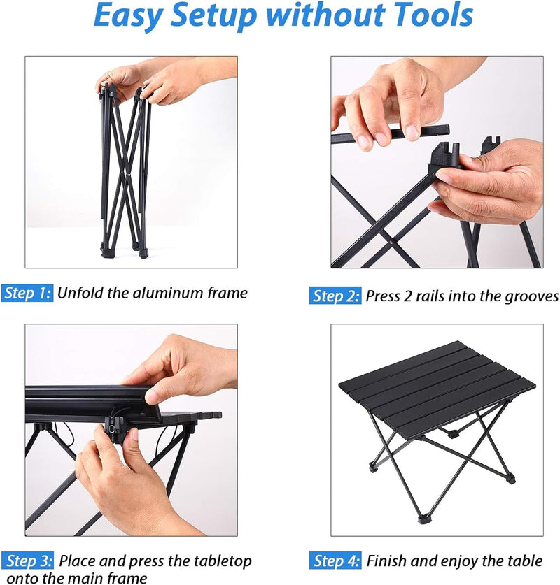 Foldable Camping Table – Portable Ultralight Picnic & Garden Table