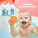 Basketball Hoop with Suction Cup – Interactive Tub Toy for Kids & Toddlers