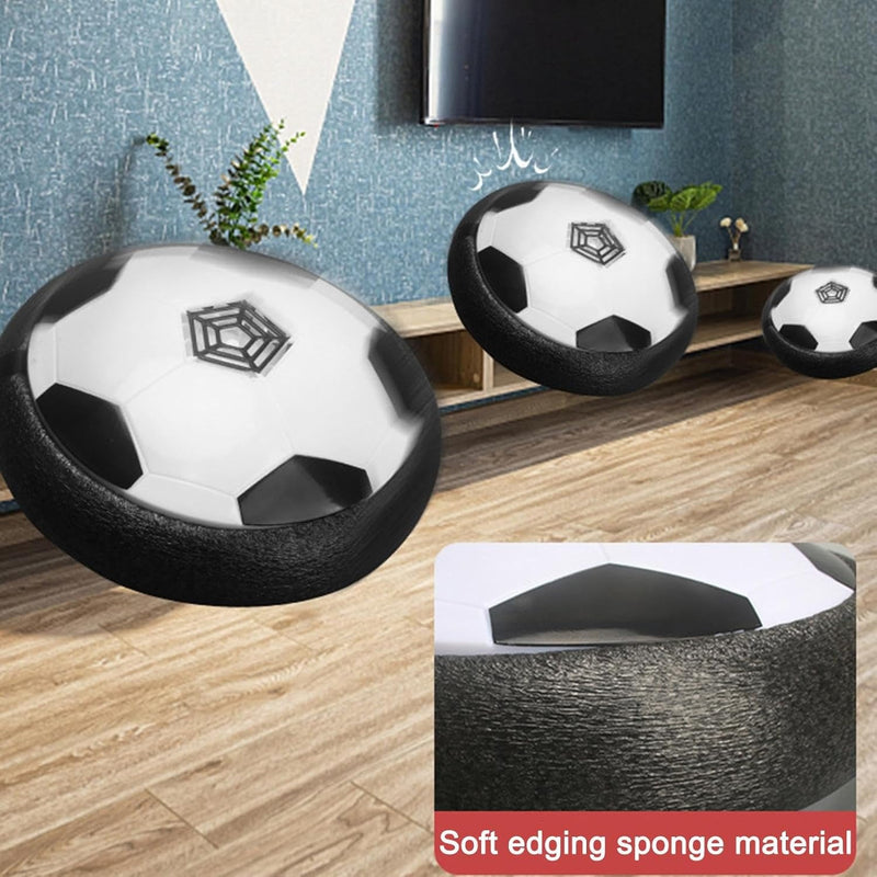 Rechargeable Active Gliding Disc Dog Toy – Interactive Hover Football Ball with Cool Lights & Music