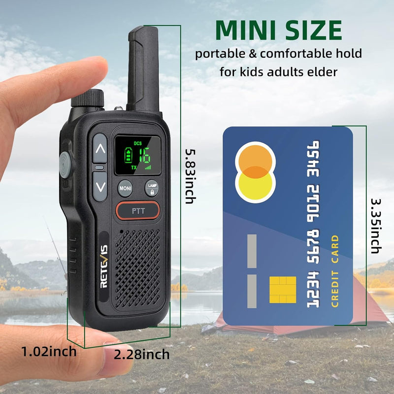 Retevis Long-Range Walkie Talkie – Clear & Reliable Communication