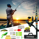 Telescopic Fishing Rod Kit – Rod & Reel with Bag