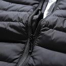Unisex Heated Winter Jacket – 9 Heating Zones Lightweight Quilted Coat with Hood