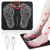 EMS Foot Massager Mat – 8 Modes USB Rechargeable Foldable with Remote Control