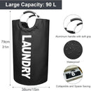 90L Foldable Laundry Basket – Portable & Space-Saving Storage Bin
