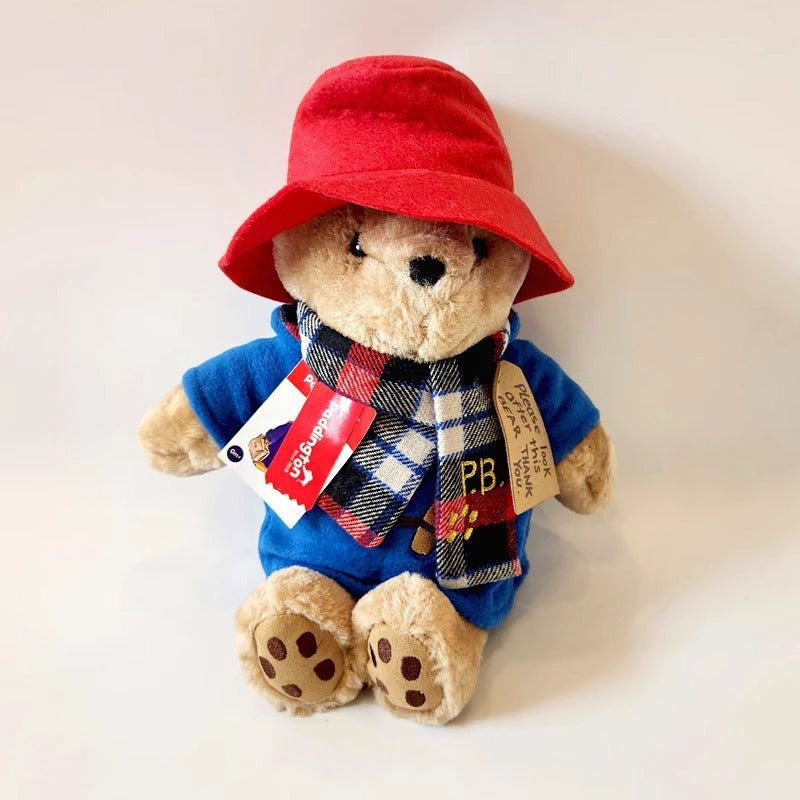 Paddington Bear Soft Toy – 28cm Large Cuddly Plush with Scarf