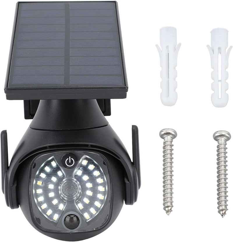 Solar Security Light with Dummy Camera – Motion Sensor Waterproof Outdoor Safety Light