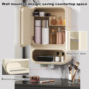 LED Bathroom Mirror Cabinet – Storage with Magnetic Door & Tissue Dispenser