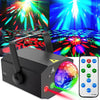 2-in-1 Laser Disco Light – Sound Activated Strobe with Remote Control