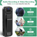 Mini Body Hidden Camera – 1080P HD Wearable Cam with 180° Lens & Night Vision