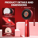 Electric Scalp Massager Brush with Hair Oil Applicator & Massage Function