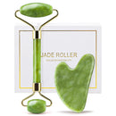 Jade Gua Sha Roller – Cooling & Firming Facial Massage Tool
