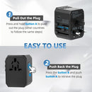 Universal Travel Adapter 35W With 2 USB A and 3 USB C