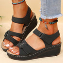 Women’s Summer Wedge Sandals – Elegant Orthopedic Platform Medium Heel