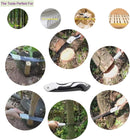 Folding Hand Saw – Portable Woodworking & Pruning Saw for Dry Wood Trees & Household Use