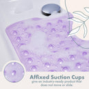 Non-Slip Bath Mat with Suction Cups – Anti-Mildew Washable Safe for Kids & Elderly
