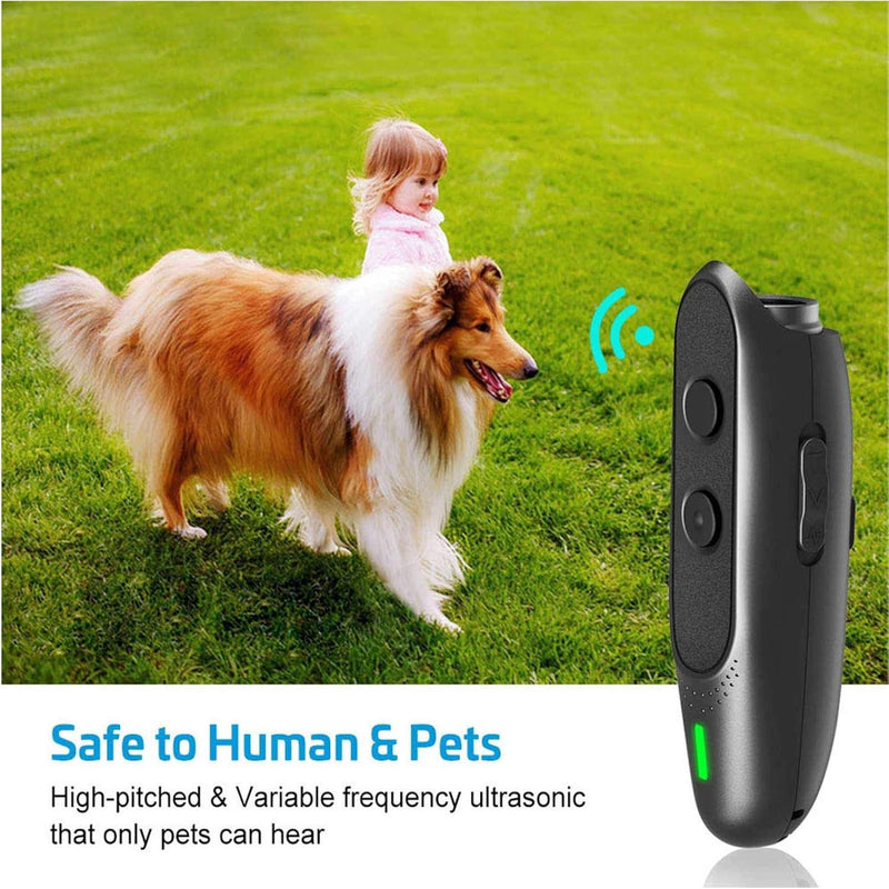 Ultrasonic Dog Bark Stopper – Anti Barking Device with Safe Pet Repellent Sound