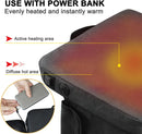 Portable Heated Seat Cushion – USB Powered with 3 Heat Settings Fast-Heating Thermal Pad