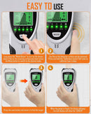 5-in-1 Stud Finder Wall Scanner - LCD Display - AC Wire & Metal Detector