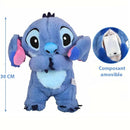 Soothing Stitch Plush with Realistic Breathing & Soft Lullaby