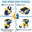 11-in-1 Solar Robot Kit – STEM Educational DIY Building Toys for Kids