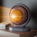 Portable Ceramic Space Heater – 220V Quiet Energy-Efficient Mini Fan Heater