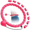 Weighted Smart Hula Hoop – Adjustable 28-Knot Waist Trainer for Fitness & Weight Loss