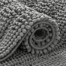 Non-Slip Chenille Bath Mat – Soft Super Absorbent & Quick-Dry Bathroom Rug