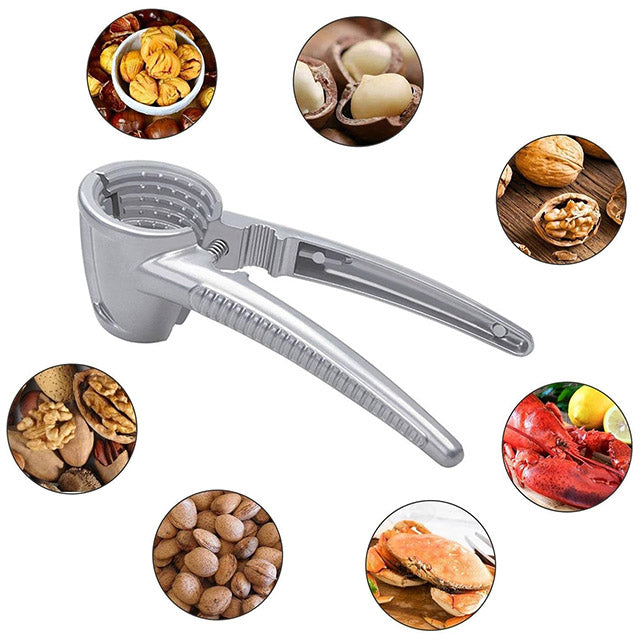 Nutcracker Kitchen Tool – Non-Slip Multifunction Chestnut & Pecan Cracker