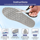 Magnetic Therapy Insoles – Breathable Acupressure Shoe Inserts for Foot Massage & Pain Relief