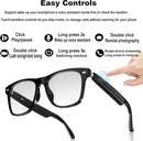 Smart Audio Glasses – Bluetooth Sunglasses with UV and Blue Light Protection