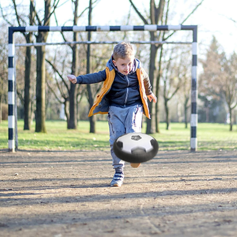 Rechargeable Active Gliding Disc Dog Toy – Interactive Hover Football Ball with Cool Lights & Music