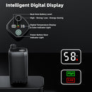 Rechargeable Camping Shower – 20L Bucket 6000mAh Battery & Digital Display