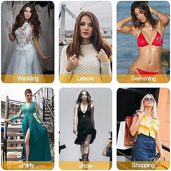 Ultra-Thin Invisible Nipple Covers – Reusable Silicone Breast Pads