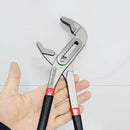 Adjustable Water Pump Pliers 12 Inch – Tongue & Groove Nickel-Plated with Non-Slip Handle