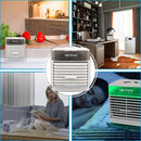 Portable 3 Speed Mini Air Conditioner – Personal Desktop AC Cooler Fan with Humidifier
