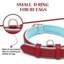 Luxury Dog Collar with Gold Buckle - made with Leather