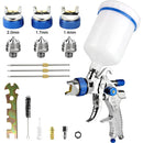 Professional Air Paint Spray Gun – 3 Nozzles & 600cc Cup - Ideal for Car Repairs & Furniture Painting