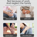 Cordless Heated Knee Massager – Rechargeable Knee Wrap for Arthritis & Pain Relief