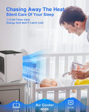 Compact Air Conditioner – Portable Cooler with Touch Control & 3 Speeds