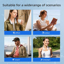 5 Speed Neck Fan - Portable Cooling Solution with Headphone Design