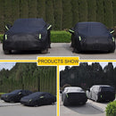 Waterproof Car Cover with Reflective Strips & UV Protection