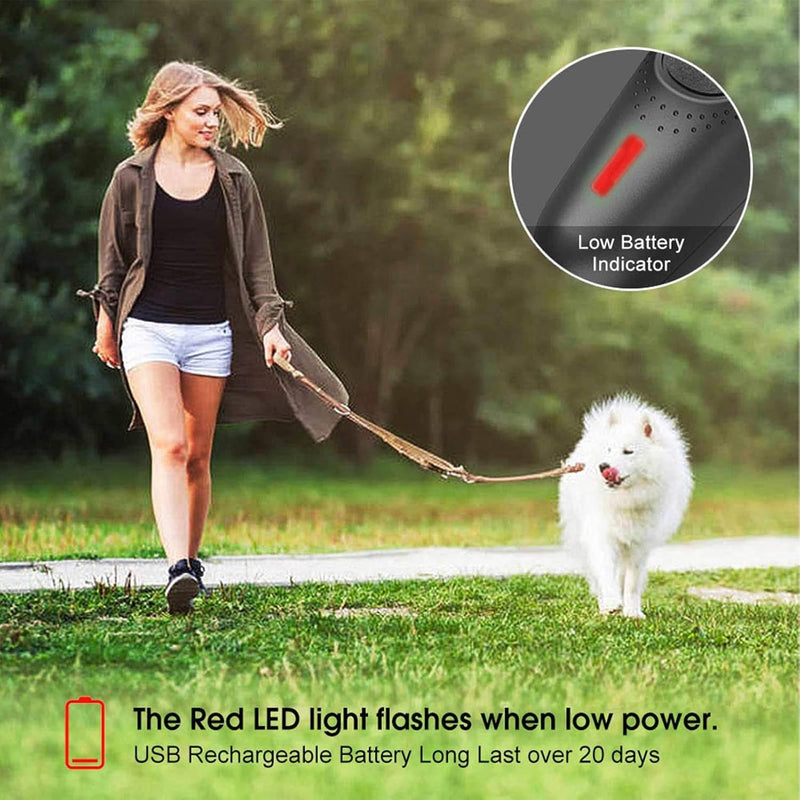 Ultrasonic Dog Bark Stopper – Anti Barking Device with Safe Pet Repellent Sound